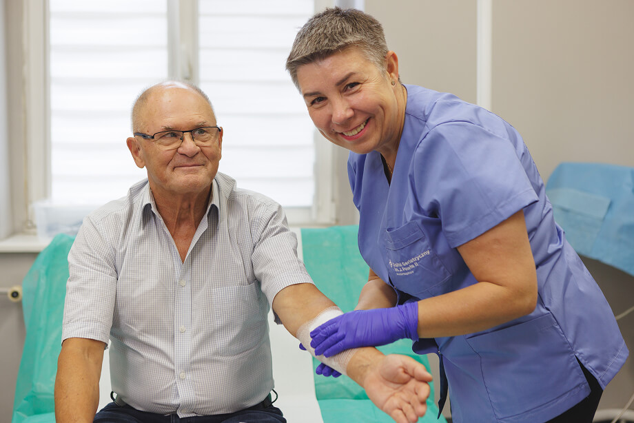 Nachsorge nach einem Krankenhausaufenthalt